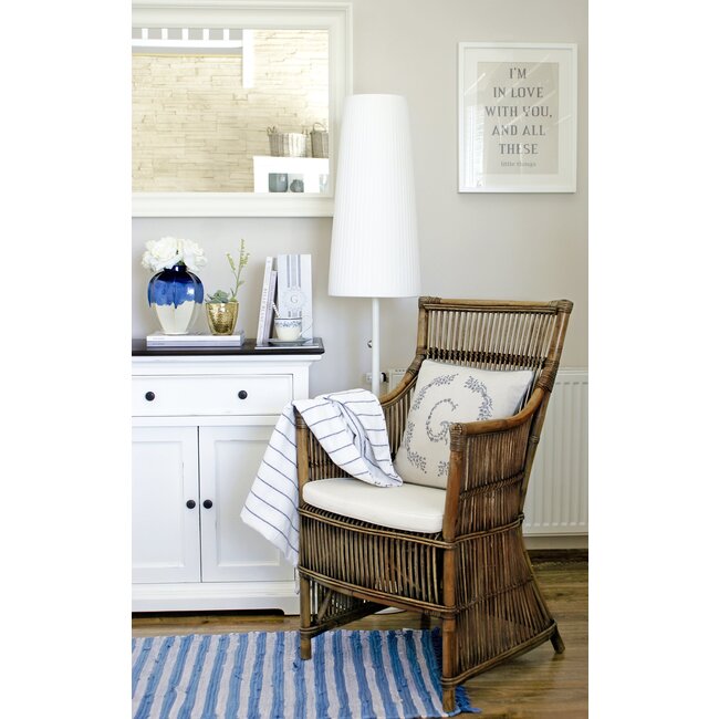 Rattan-Stuhl „Duchess“ – Feminine Eleganz und Exquisites Geflecht