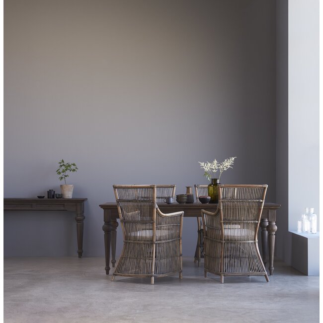 Rattan-Stuhl „Duchess“ – Feminine Eleganz und Exquisites Geflecht