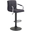 Barhocker Lucy V2 Stoff schwarz