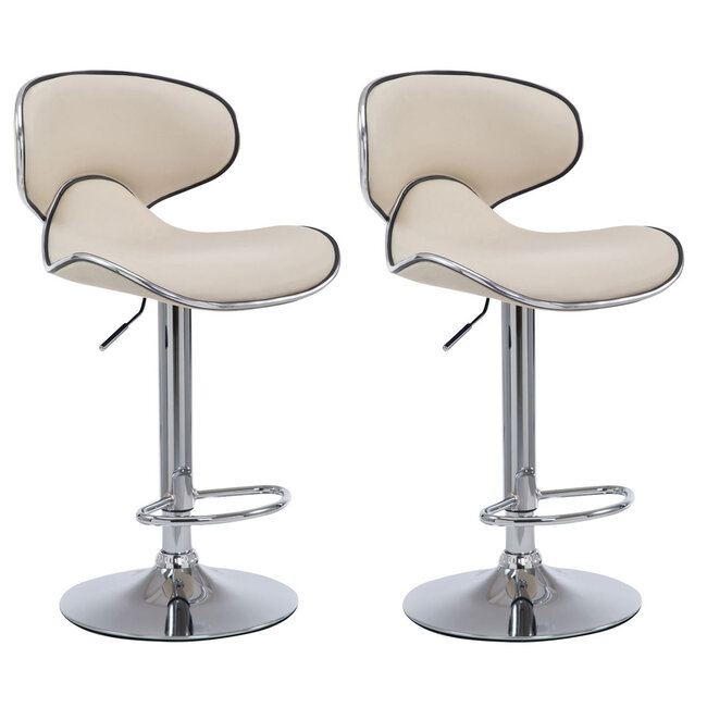 2er Set Barhocker Las Vegas V2 Kunstleder