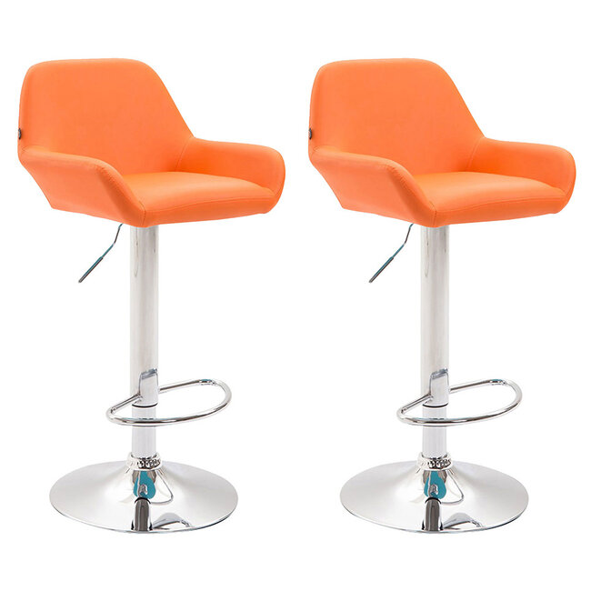 2er Set Barhocker Braga Kunstleder