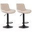 2er Set Barhocker Lentini Stoff