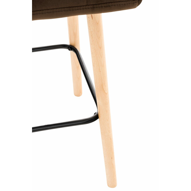 2er Set Barhocker Lincoln Samt
