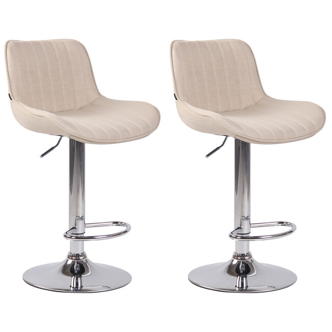 2er Set Barhocker Lentini Stoff