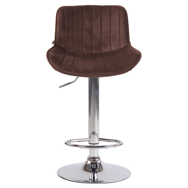 2er Set Barhocker Lentini Samt