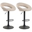2er Set Barhocker Olinda Kunstleder