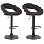 2er Set Barhocker Olinda Stoff