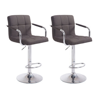 CLP 2er Set Barhocker Lucy V2 Stoff
