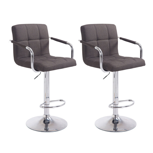2er Set Barhocker Lucy V2 Stoff