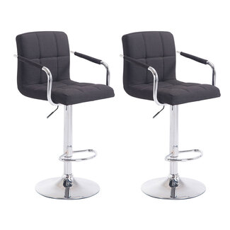 CLP 2er Set Barhocker Lucy V2 Stoff
