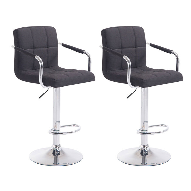 2er Set Barhocker Lucy V2 Stoff