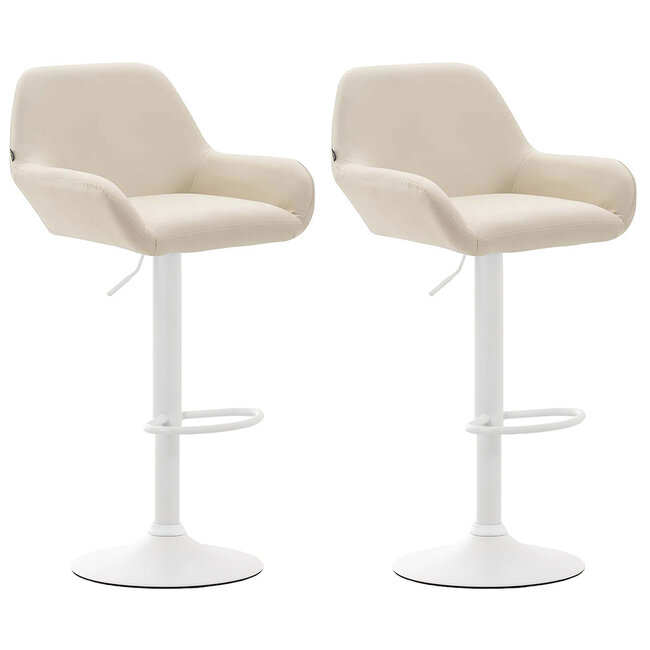 2er Set Barhocker Braga Kunstleder