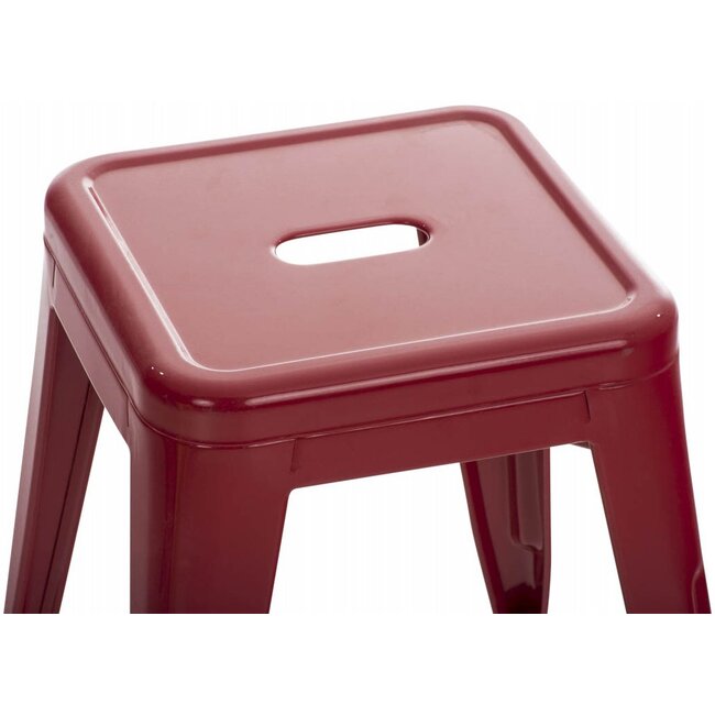 4er Set Hocker Armin Rot