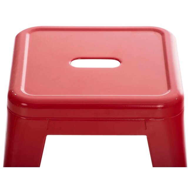 4er Set Hocker Armin Rot