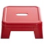 4er Set Hocker Armin Rot