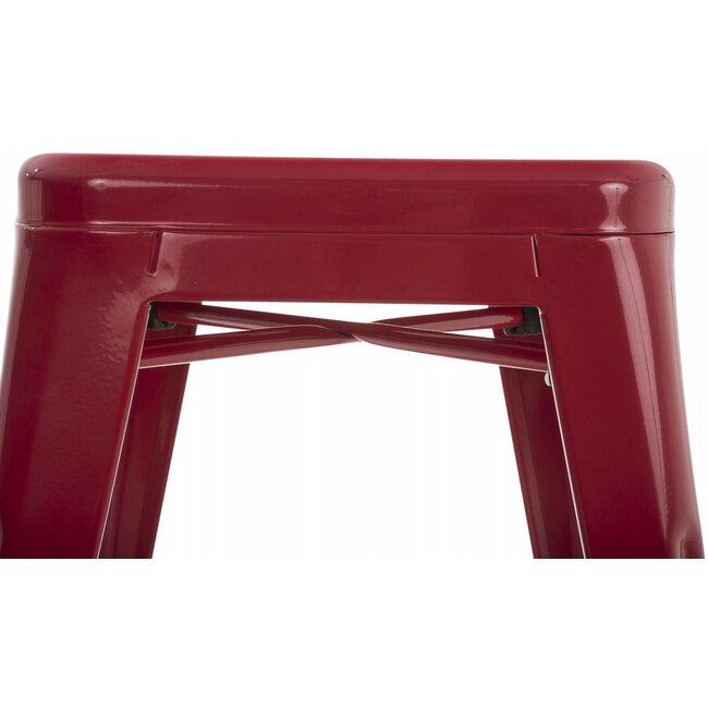 4er Set Hocker Armin Rot