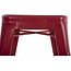 4er Set Hocker Armin Rot