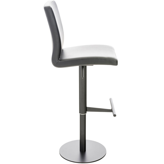 Barhocker Cadiz Kunstleder schwarz