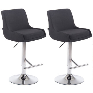 CLP 2er Set Barhocker Club Stoff