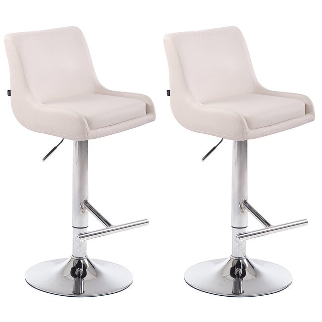 2er Set Barhocker Club Kunstleder