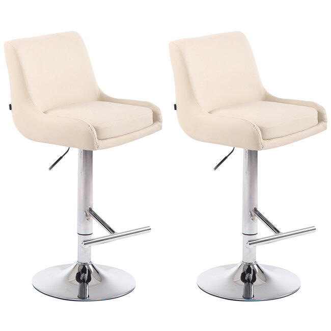 2er Set Barhocker Club Kunstleder