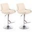 2er Set Barhocker Club Kunstleder