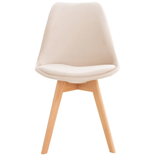 4er Set Stuhl Linares Samt