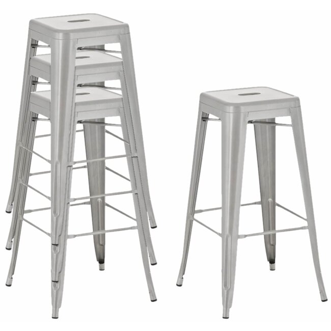 4er Set Barhocker Metuall