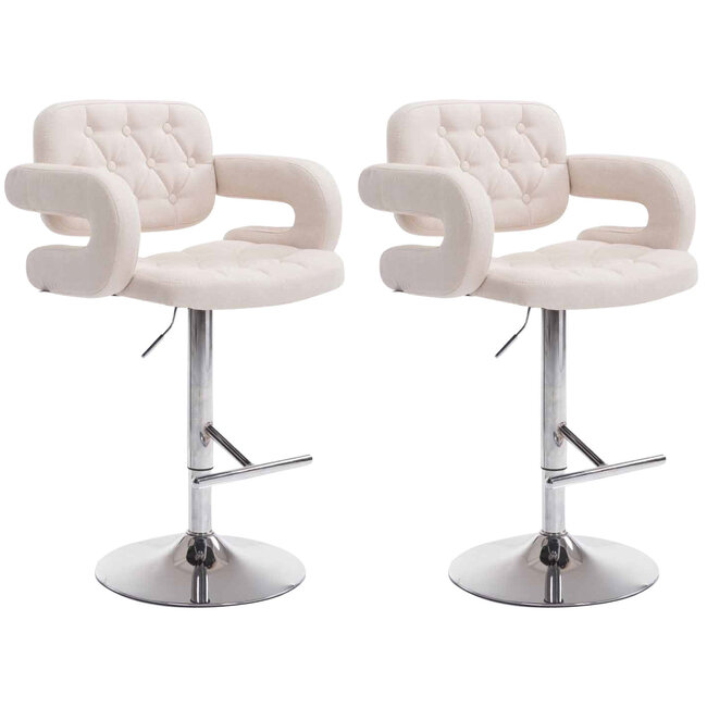 2er Set Barhocker Dublin Stoff
