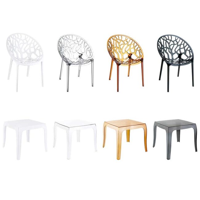 Sitzgruppe Arendal Modell Crystal