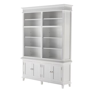 NovaSolo Bücherschrank Skansen Weiß – 165 × 220 cm NovaSolo Bücherschrank Skansen Weiß – 165 × 220 cm