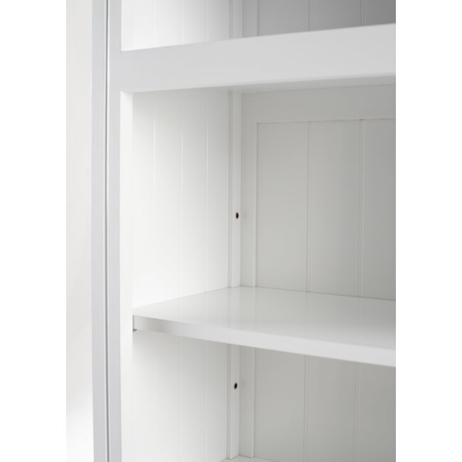Bücherschrank Skansen – Schmale Vitrine (90x220 cm)