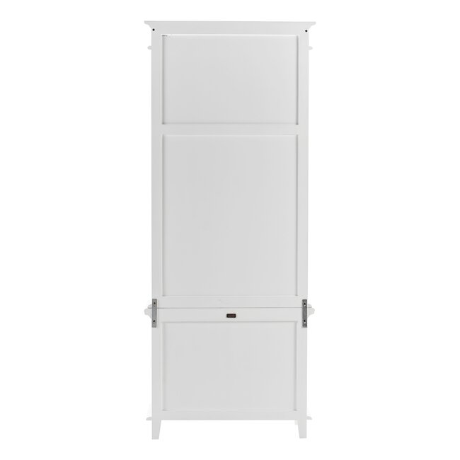 Bücherschrank Skansen – Schmale Vitrine (90x220 cm)