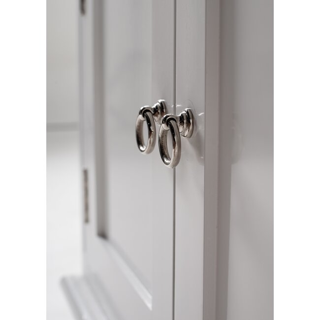 Bücherschrank Skansen – Schmale Vitrine (90x220 cm)