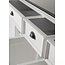 XXL Buffet-Sideboard Provence – Weiß und Schwarz