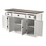 Buffetschrank mit 4 Türen und 3 Schubladen