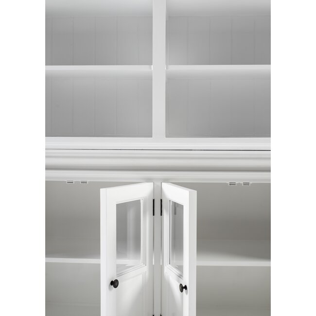 Bücherschrank mit 4 Glastüren