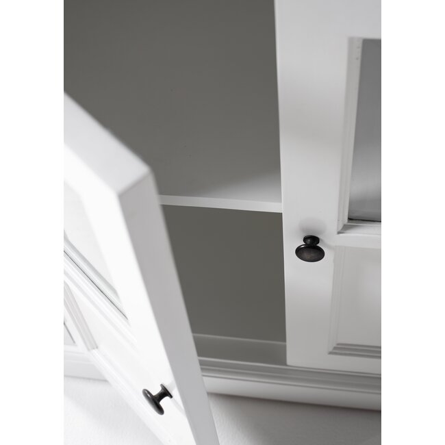 Bücherschrank mit 4 Glastüren