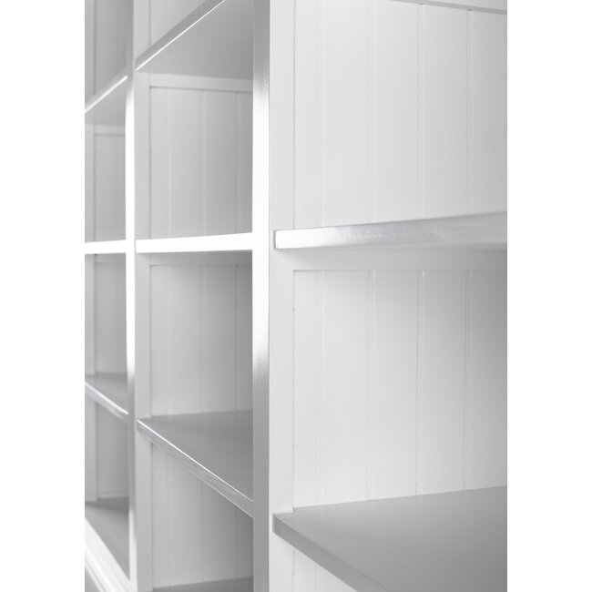 Bücherschrank mit 6 Glastüren