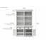 Halifax Geschirrschrank und Regal – Stilvolle Aufbewahrung im Landhaus-Look