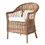 Monarch-Stuhl – Handgewebte Eleganz aus Natur-Rattan