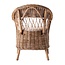 Monarch-Stuhl – Handgewebte Eleganz aus Natur-Rattan