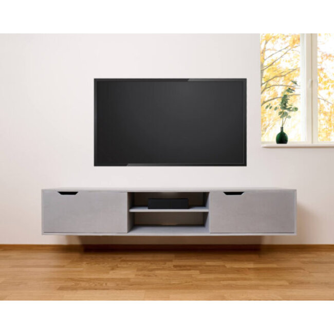 TV-Wand Schrank NOBLE mit Schiebetüren