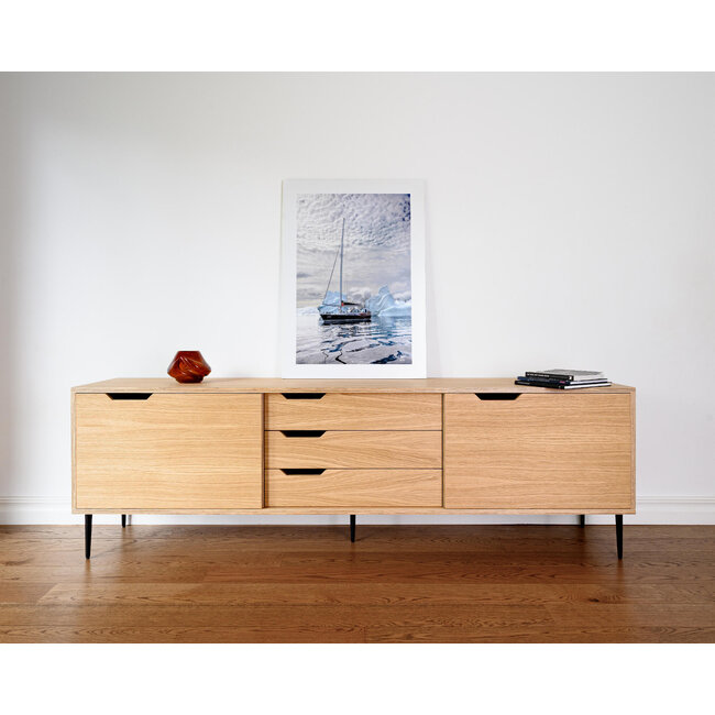 Sideboard NOBLE mit 3 Schubladen