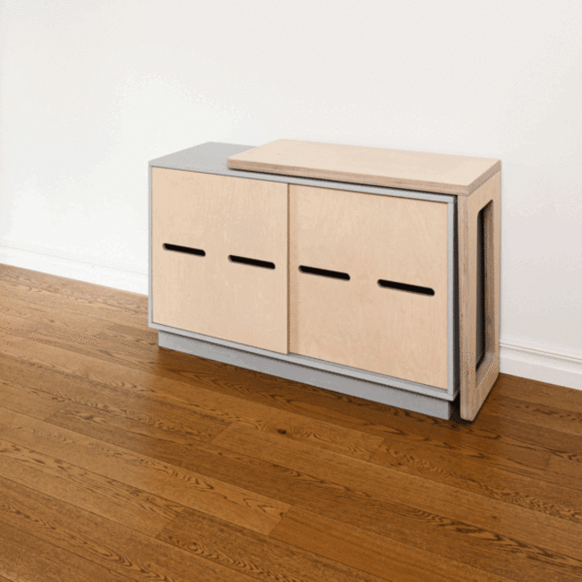 Sideboard FOLDY mit Drehtisch