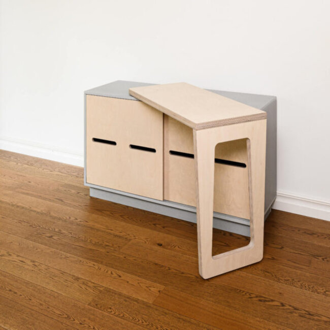 Sideboard FOLDY mit Drehtisch