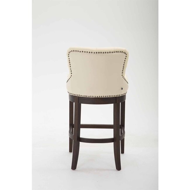 Barhocker Lakewood Echtleder creme