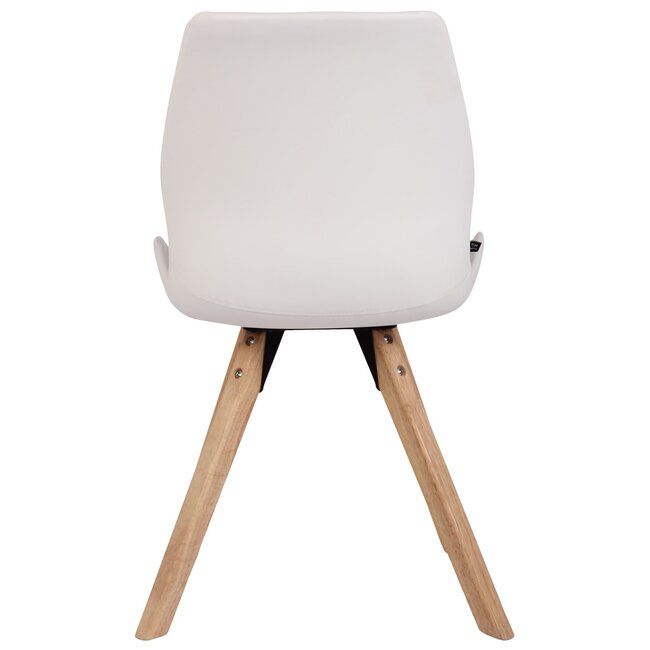 4er Set Stuhl Luna weiß