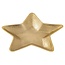 2er-Set Dekoschalen Starlight – Sternform aus Aluminium in Gold