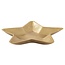 2er-Set Dekoschalen Starlight – Sternform aus Aluminium in Gold